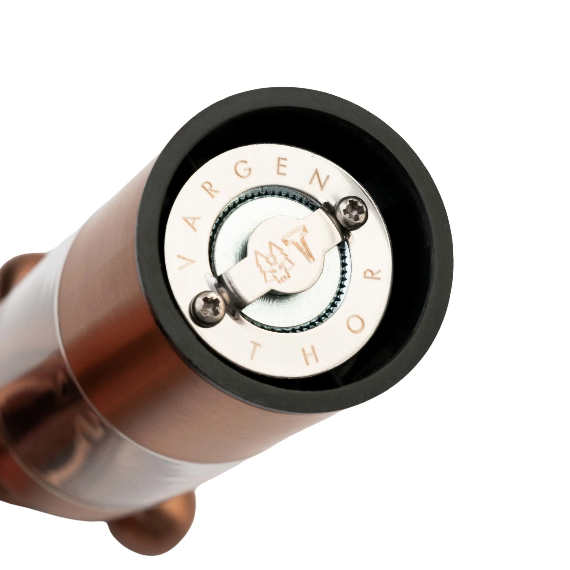 Zestaw młynków do soli i pieprzu Axia, Matowa miedź Vargen & Thor