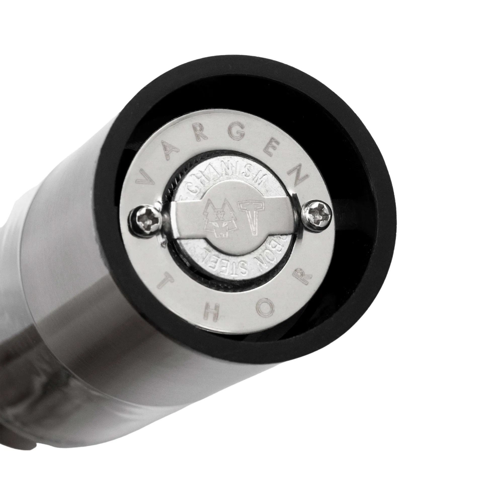 Zestaw młynków do soli i pieprzu Axia, Szczotkowana stal Vargen & Thor