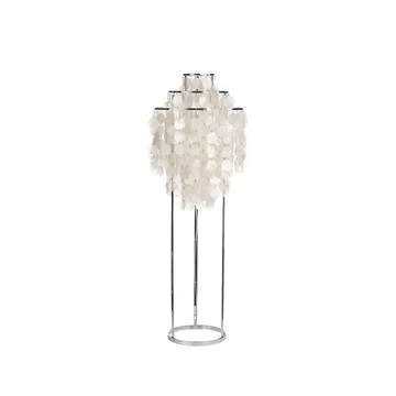 Fun 1 STM lampa podłogowa - perłowy, chrom - Verpan