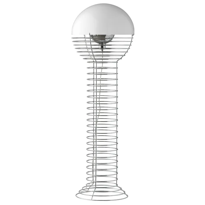 Lampa podłogowa Wire - Biały - Verpan