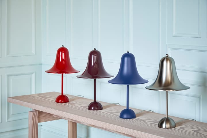 Lampa stołowa Pantop Ø23 cm, Matt Metallic Verpan