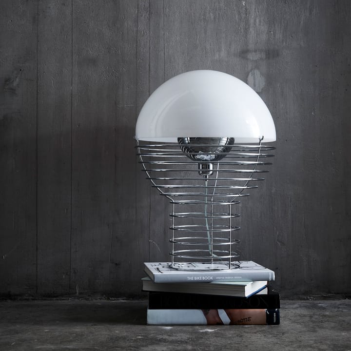 Lampa stołowa Wire Ø40 cm, Biały Verpan