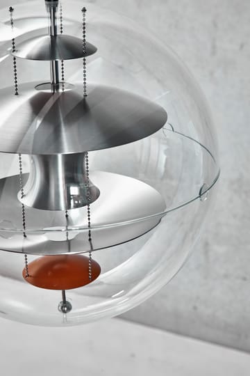 Lampa sufitowa VP Globe Brushed Alu - Ø40 cm - Verpan