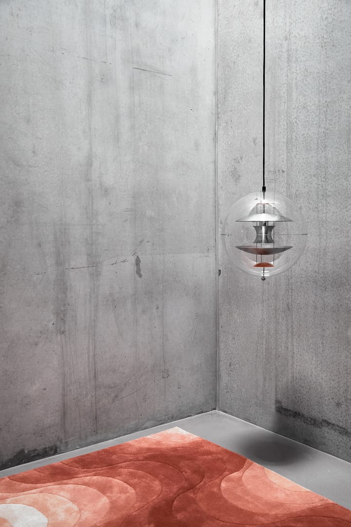 Lampa sufitowa VP Globe Brushed Alu, Ø40 cm Verpan