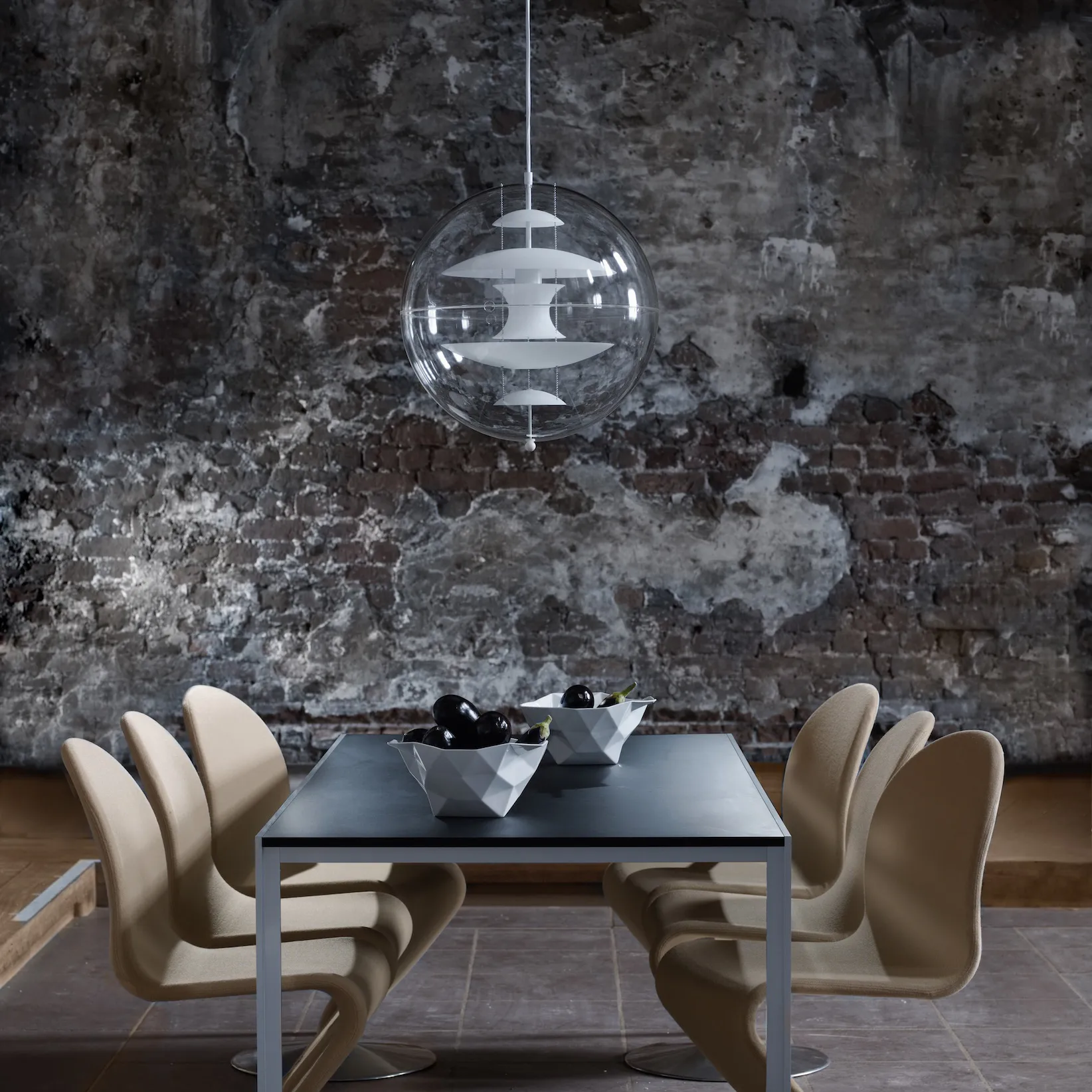 Lampa sufitowa VP Globe Glass, Ø50 cm Verpan