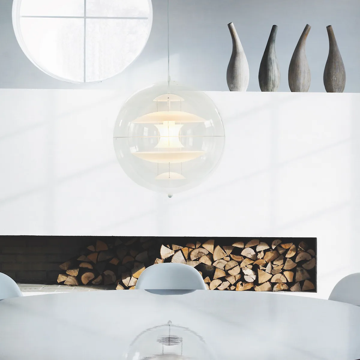 Lampa sufitowa VP Globe Glass, Ø50 cm Verpan