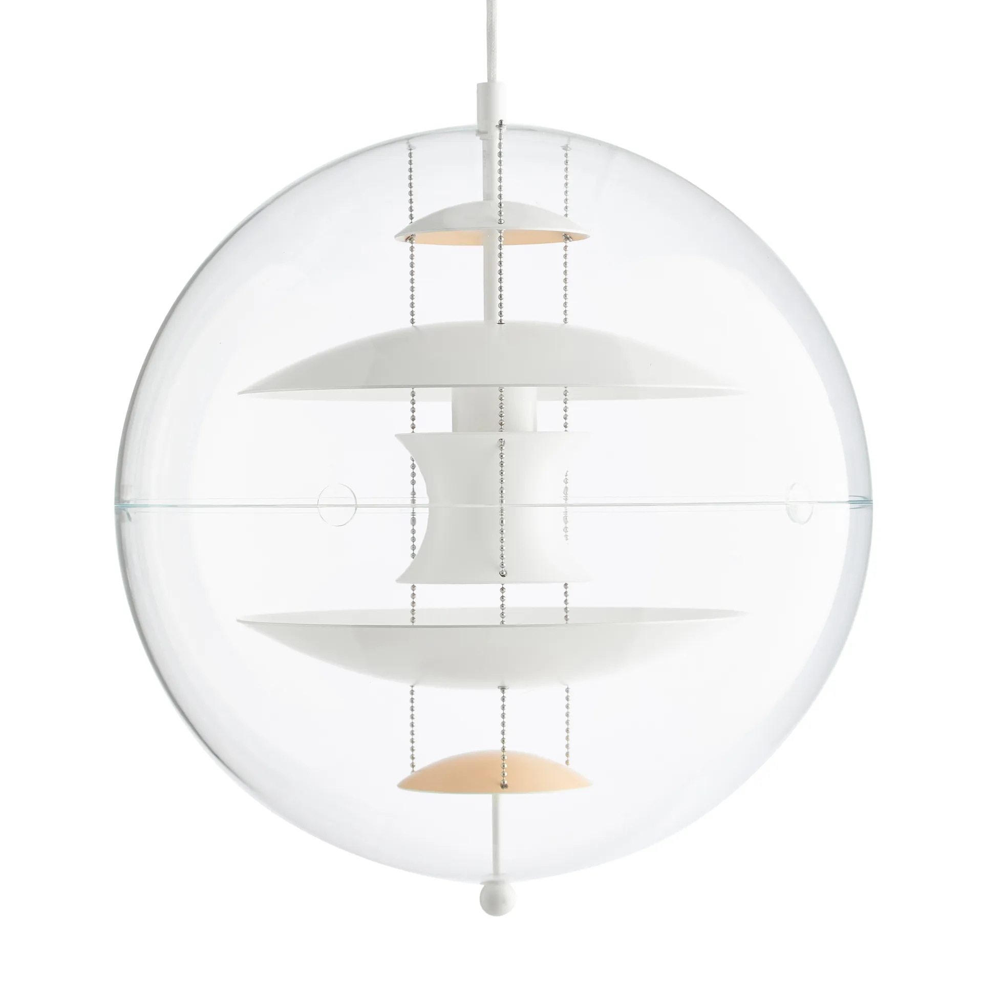 Lampa sufitowa VP Globe Warm Peach, Ø40 cm Verpan