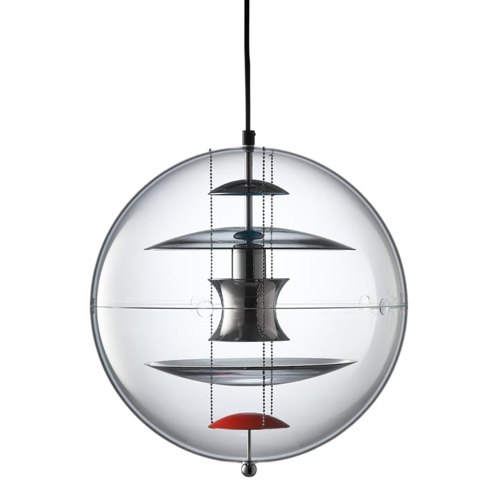 Lampa sufitowa VP Globe z kolorowego szkła, Ø40 cm Verpan