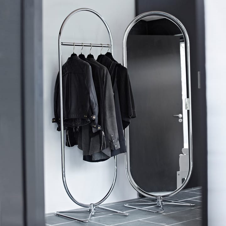 Panton System 123 lustro podłogowe, chrom Verpan