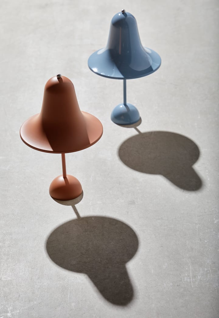Przenośna lampa stołowa Pantop 30 cm - Dusty blue - Verpan