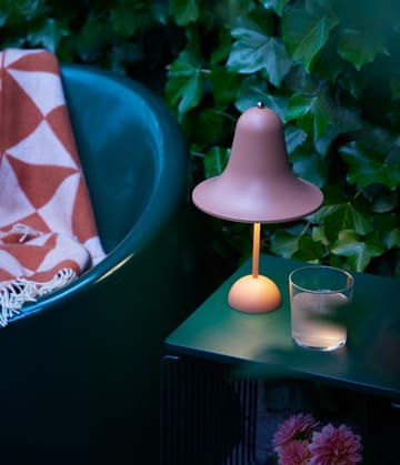 Przenośna lampa stołowa Pantop 30 cm - Matt terracotta - Verpan