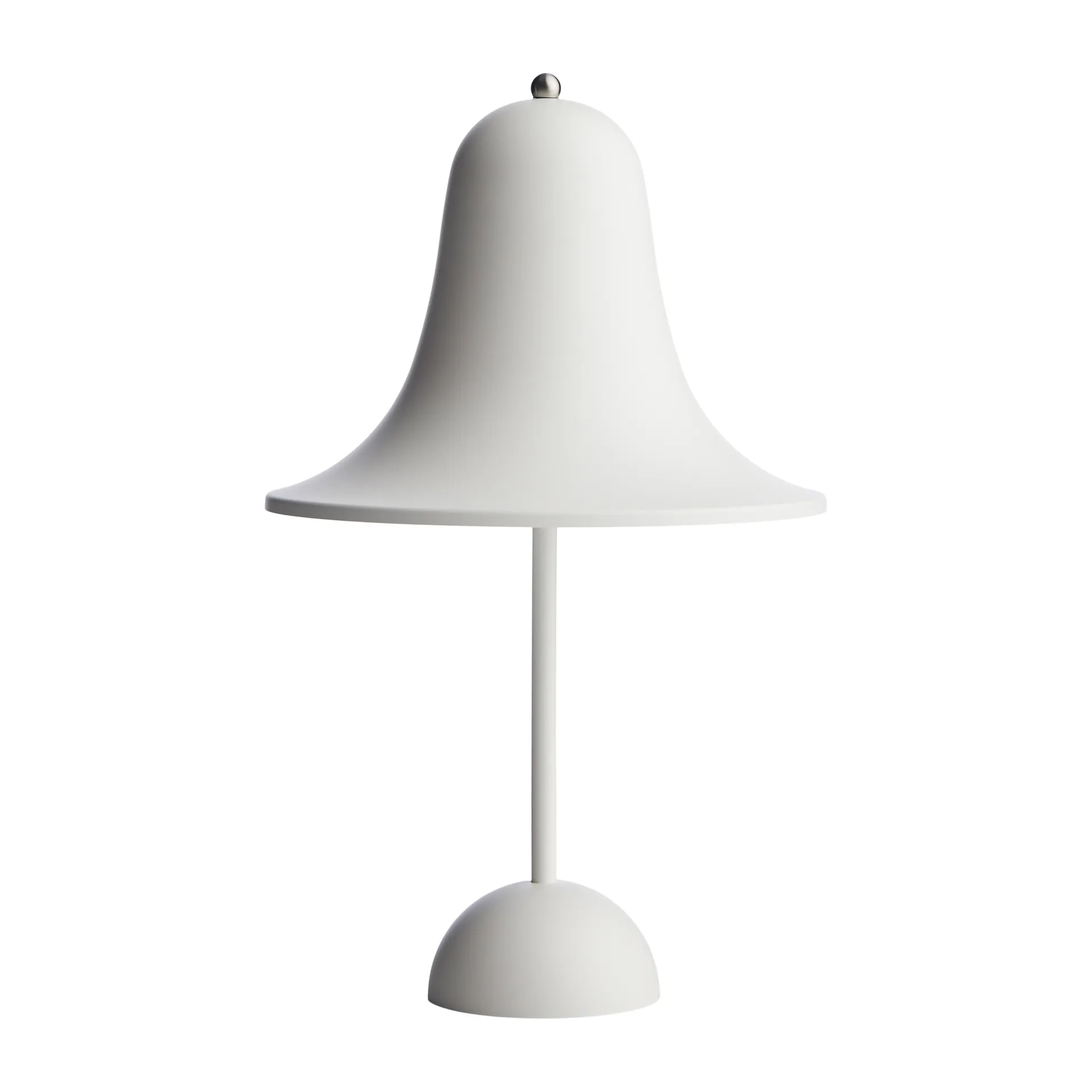 Przenośna lampa stołowa Pantop 30 cm, Matt White Verpan