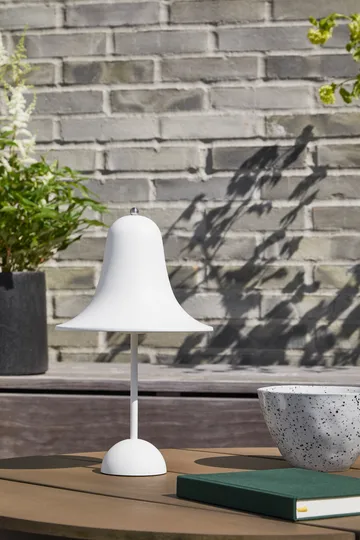 Przenośna lampa stołowa Pantop 30 cm - Matt White - Verpan