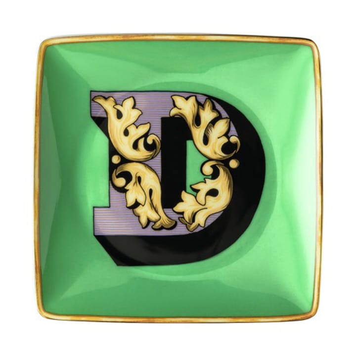 Półmisek Versace Holiday Alphabet 12 cm - D - Versace