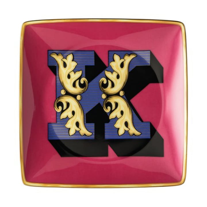 Półmisek Versace Holiday Alphabet 12 cm - K - Versace