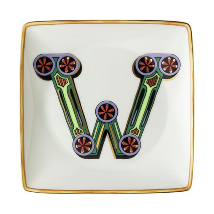 Półmisek Versace Holiday Alphabet 12 cm - W - Versace