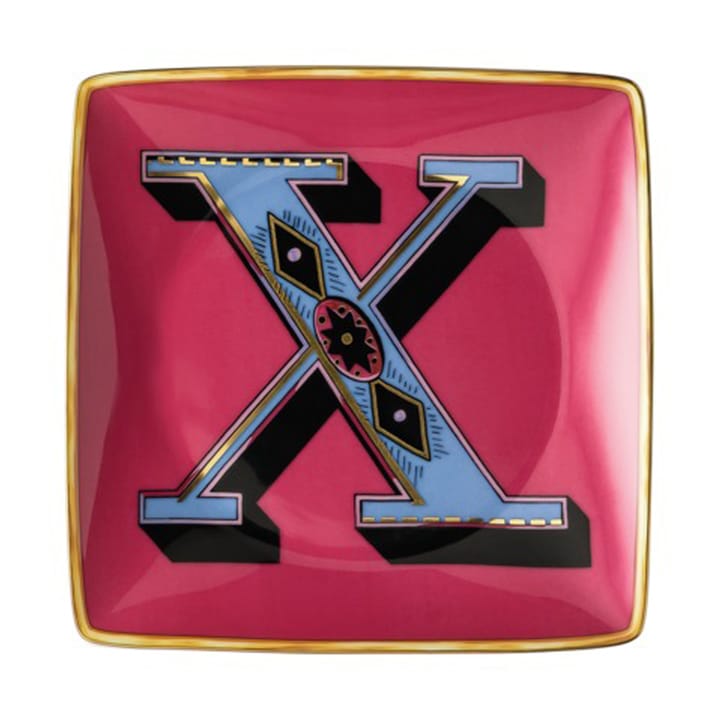 Półmisek Versace Holiday Alphabet 12 cm - X - Versace