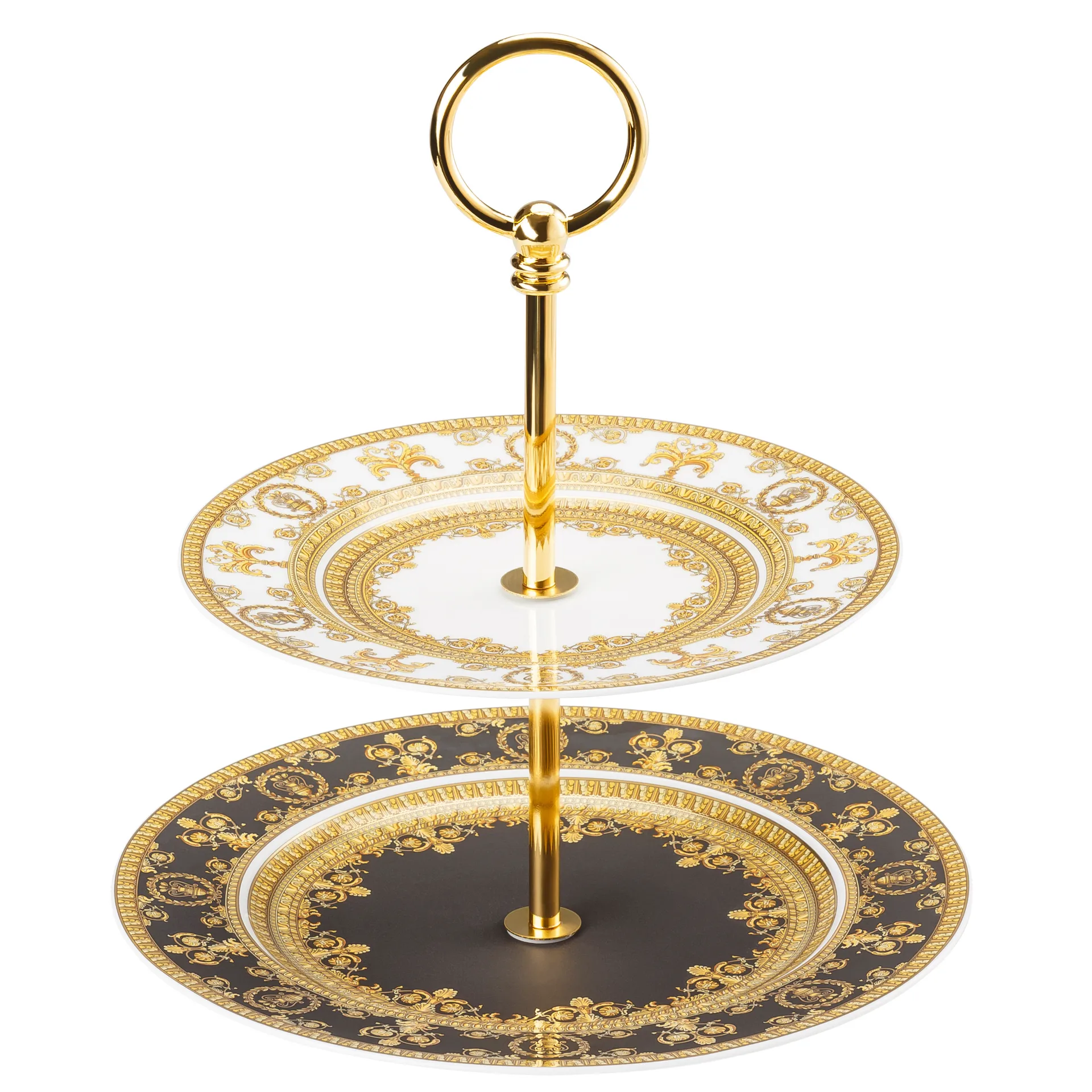 Versace I love Baroque talerz na ciasto, Dwa piętra Versace
