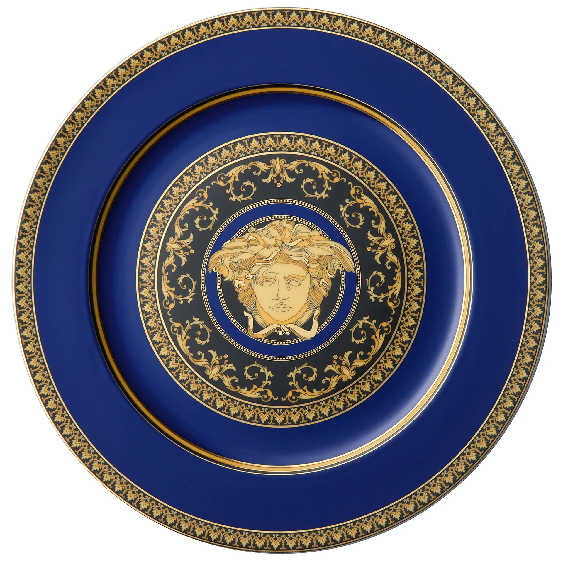 Versace Medusa Blue talerz, 33 cm Versace