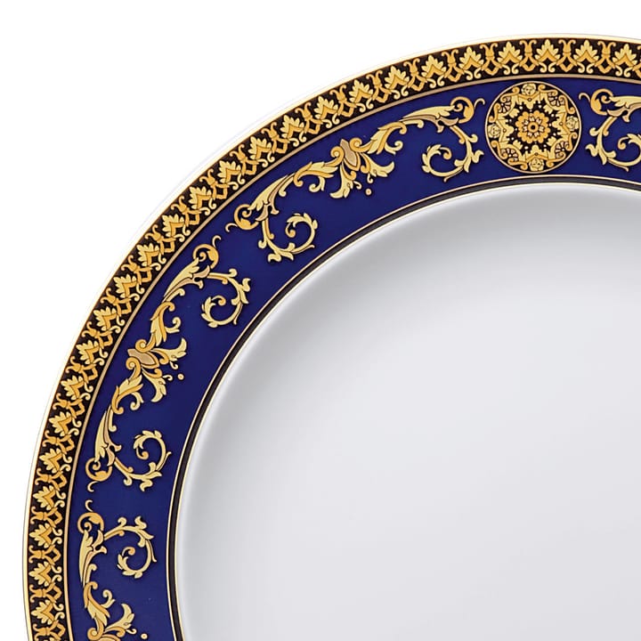 Versace Medusa Blue talerz metalowy, 27 cm Versace