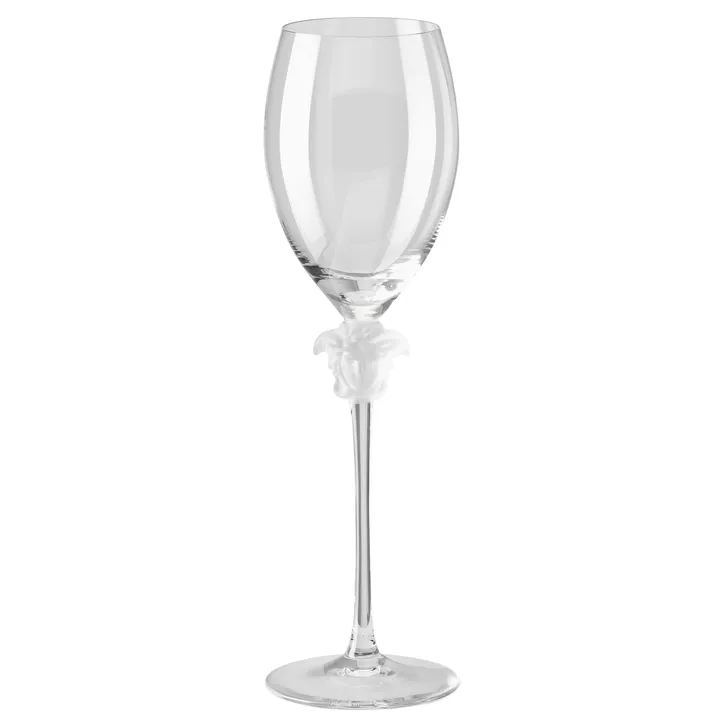 Versace Medusa Lumiere kieliszek do białego wina 470 ml - Wysoka (26,3 cm) - Versace
