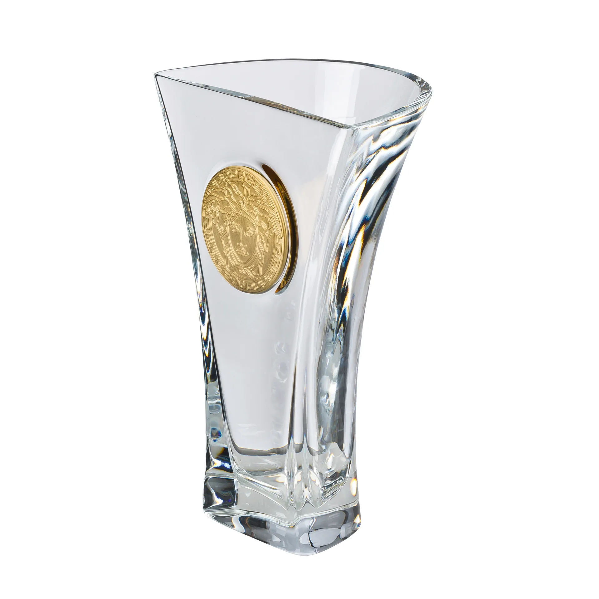 Versace Medusa Madness wazon przezroczysty, średni Versace