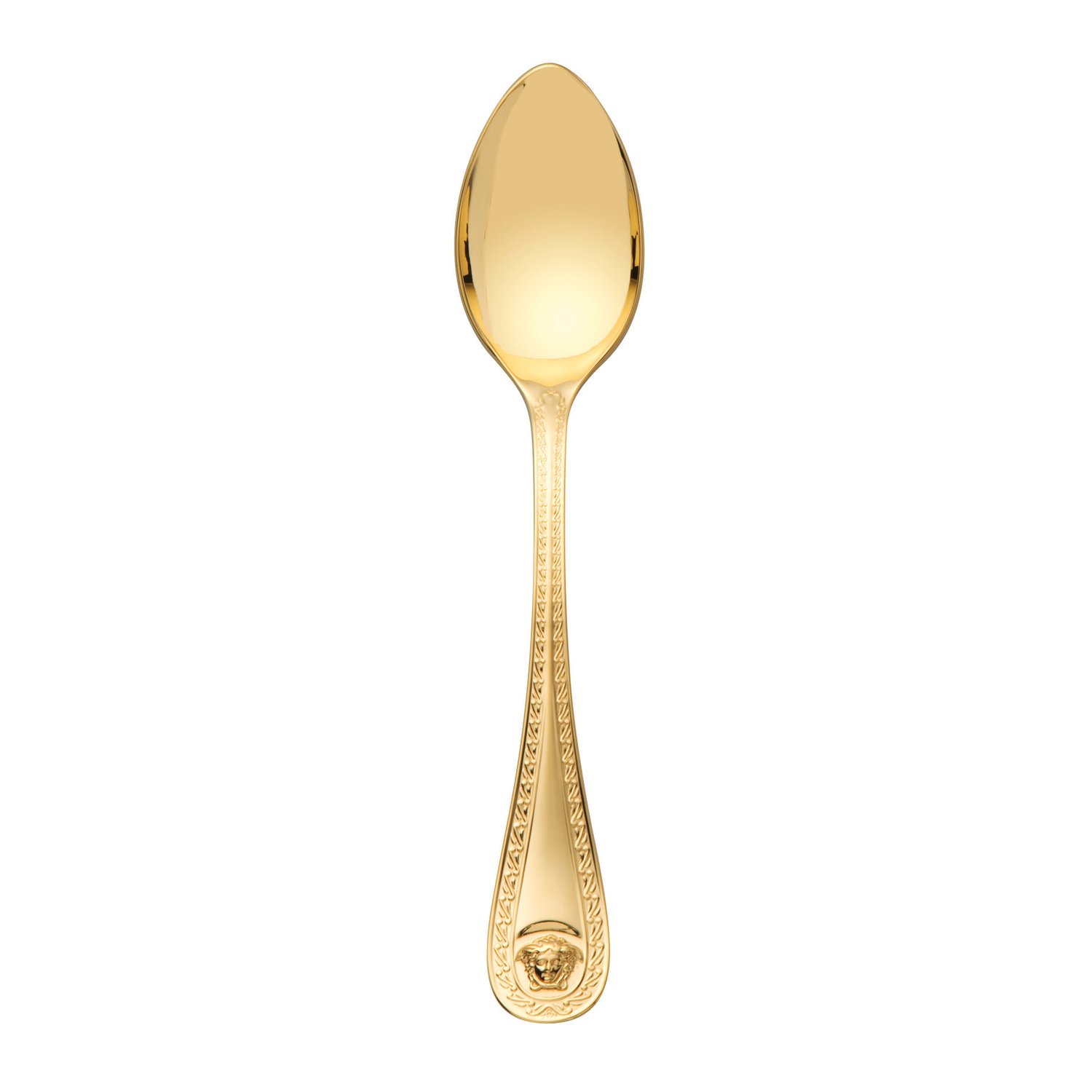 Versace Versace Medusa łyżeczka do kawy pozłacana 14 cm