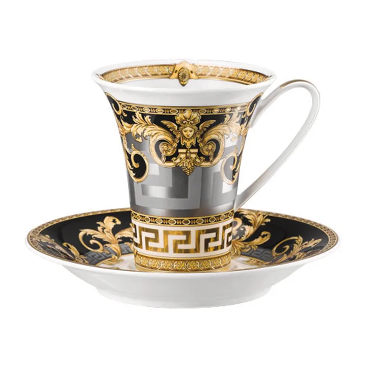 Versace Prestige Gala filiżanka do kawy ze spodkiem - 180 ml - Versace
