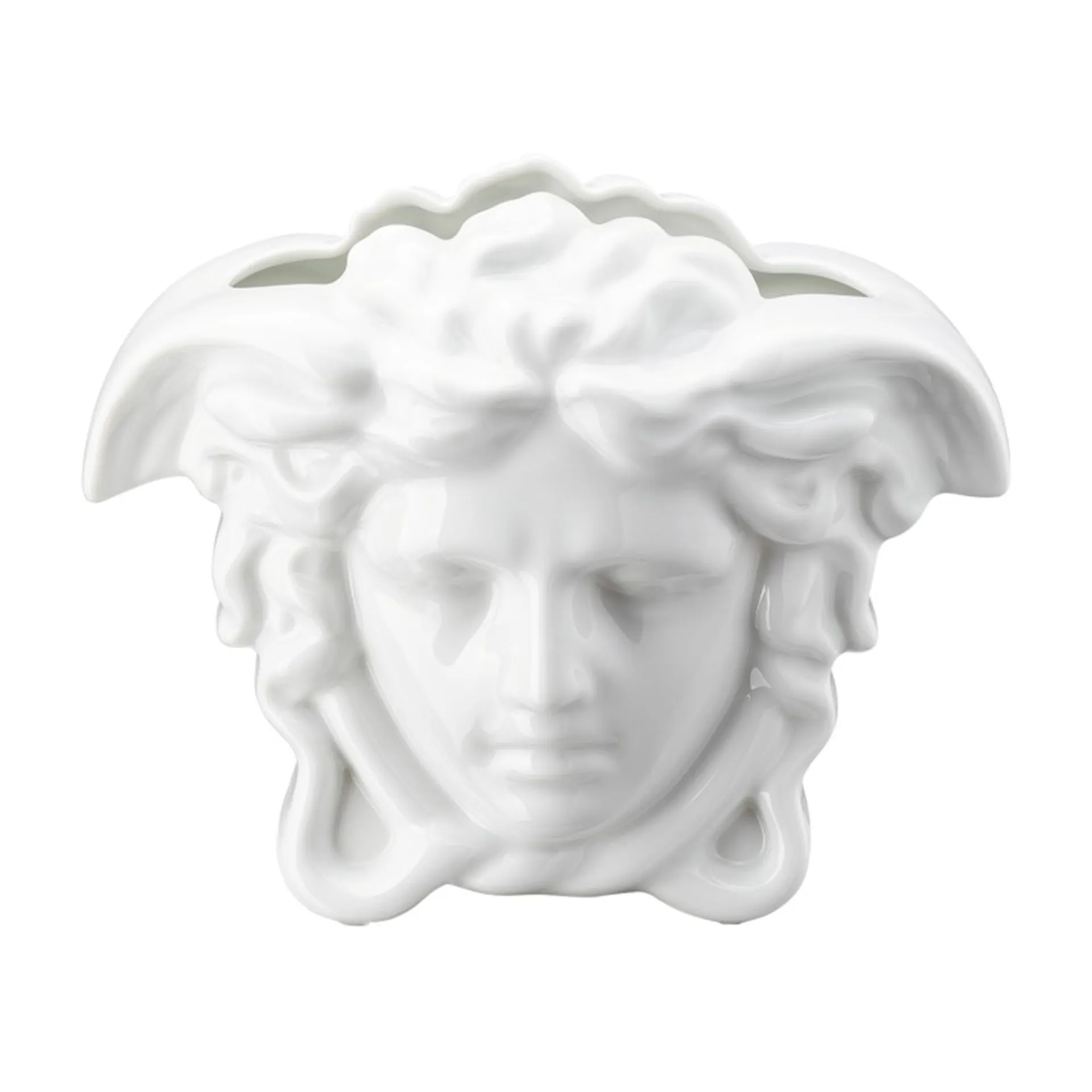 Wazon Versace Medusa Grande 15 cm, Biały Versace