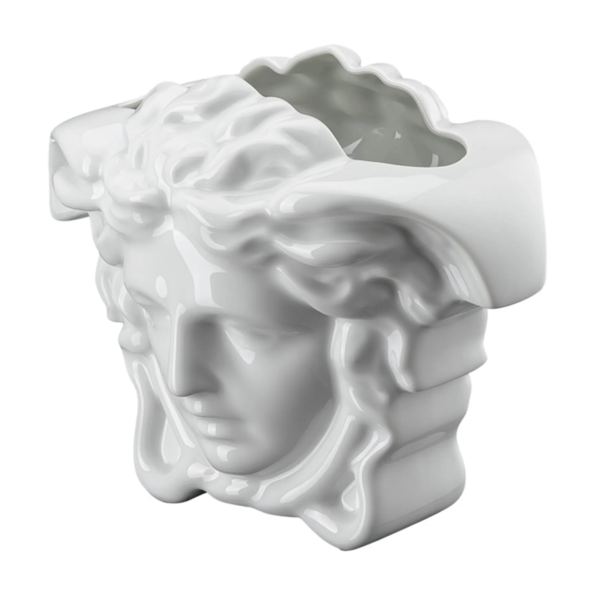 Wazon Versace Medusa Grande 15 cm, Biały Versace