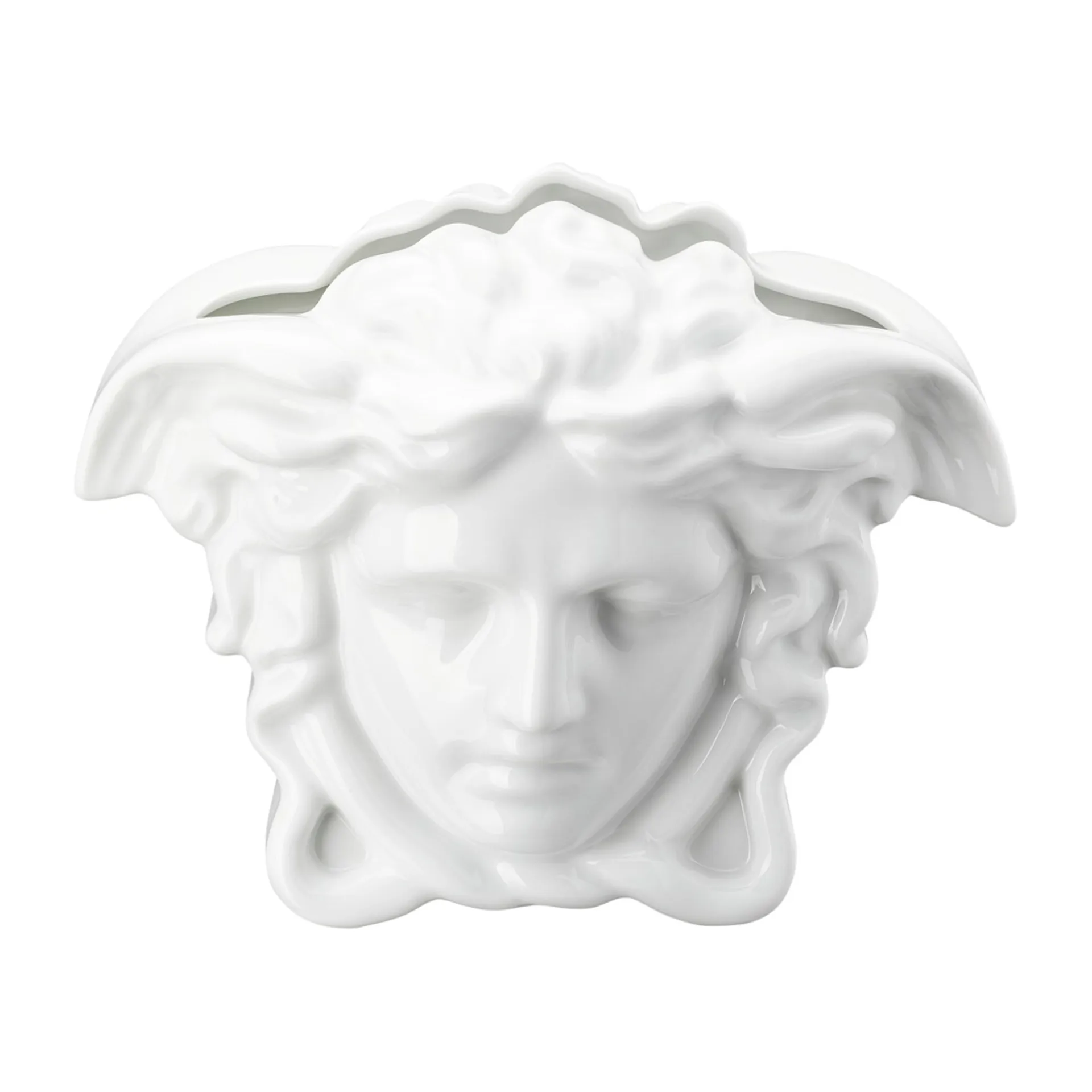 Wazon Versace Medusa Grande 21 cm, Biały Versace