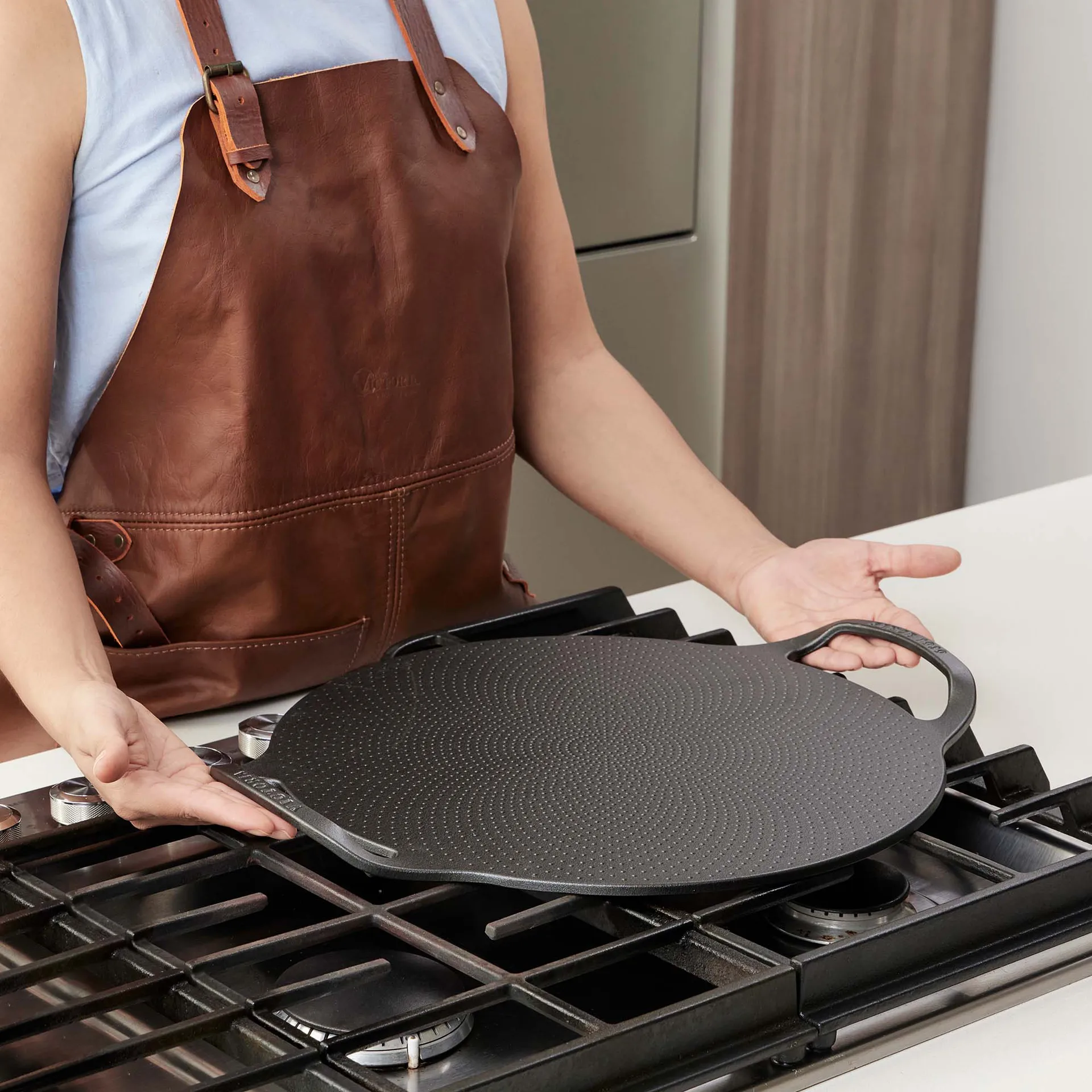 Kamień do pizzy Victoria Ø38 cm, Czarny Victoria
