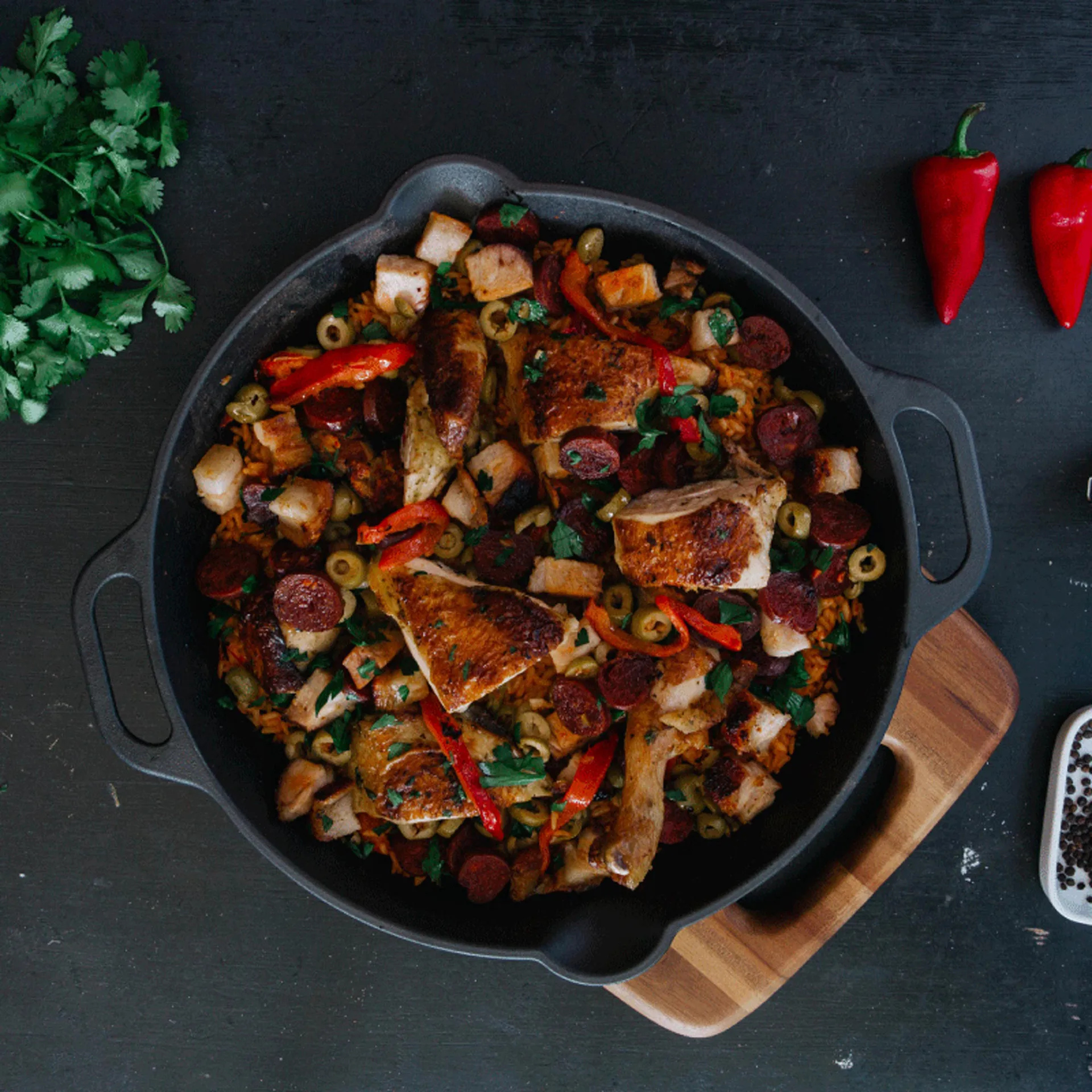 Patelnia żeliwna Victoria , Ø33 cm Victoria