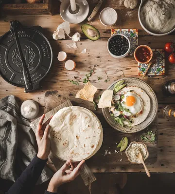 Prasa do tortilli Heavy Duty Ø25 cm - Czarny - Victoria