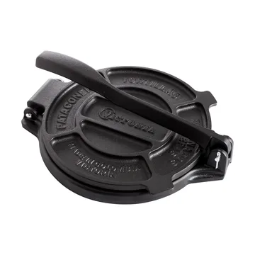 Prasa do tortilli żeliwna 20 cm - Czarny - Victoria