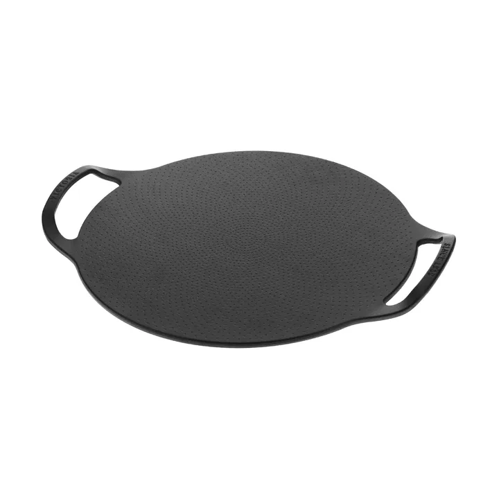 Victora patelnia do pizzy żeliwna z dwoma uchwytami, emaliowana - Ø38 cm - Victoria