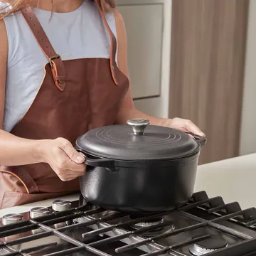 Victoria garnek żeliwny emaliowany - 5,7 l - Victoria