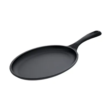 Victoria patelnia do fajitas żeliwna emaliowana - 41x18 cm - Victoria