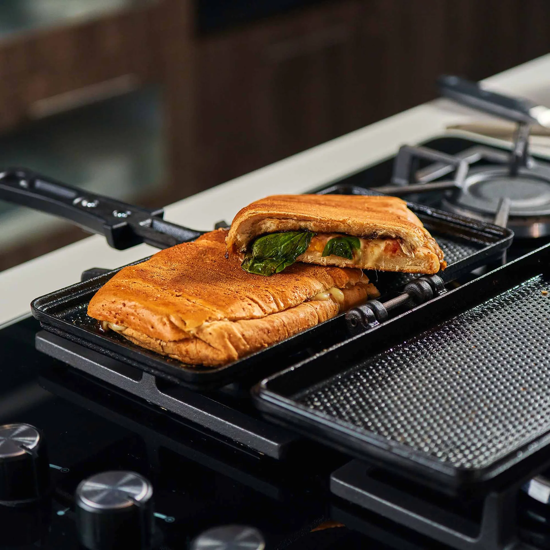 Victoria sandwich maker i opiekacz do panini, wstępnie zaimpregnowany, 34,8x27 cm Victoria