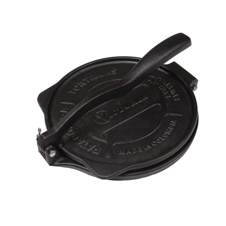 Żeliwna prasa do tortilli Heavy Duty Ø20 cm - Czarna - Victoria