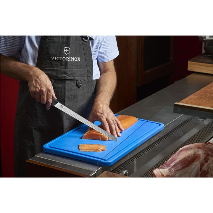 Fibrox nóż ząbkowany do łososia 30 cm, Stal nierdzewna Victorinox