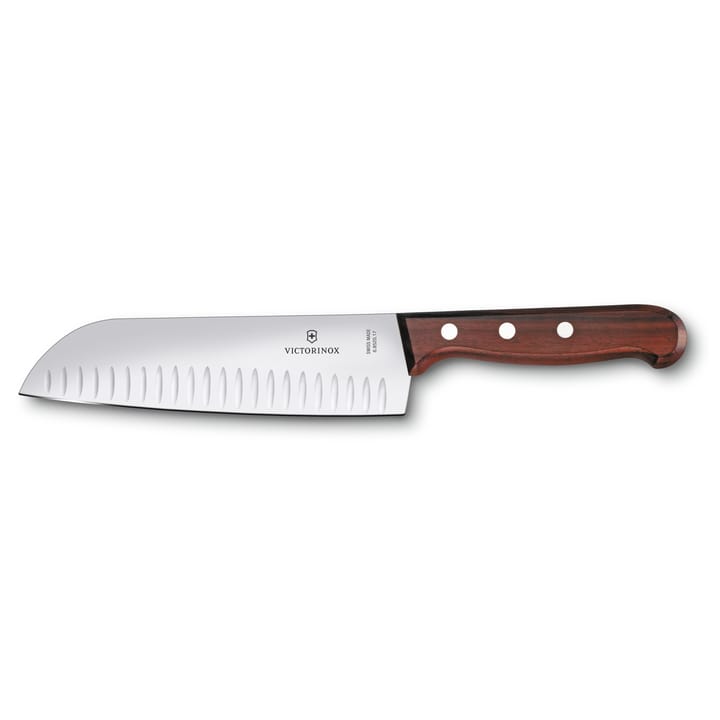 Nóż santoku Wood 17 cm - Stal nierdzewna - klon - Victorinox