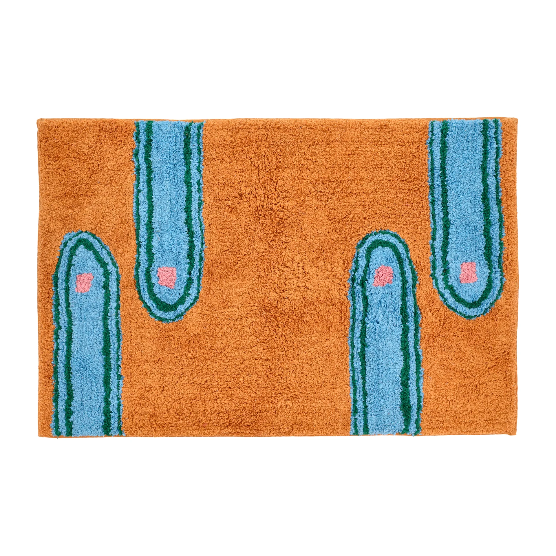 Dywan z włosiem Styles 60x90 cm, Brown Villa Collection