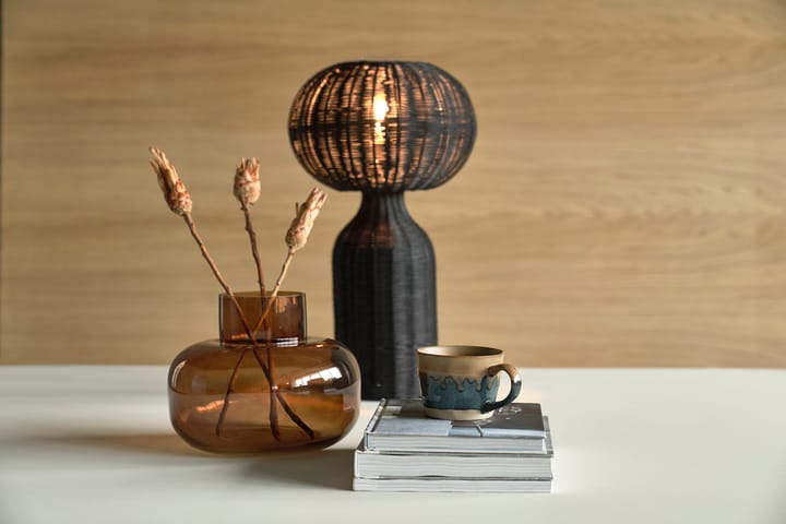 Kehl wazon szklany Ø24,8 cm, Brązowy Villa Collection