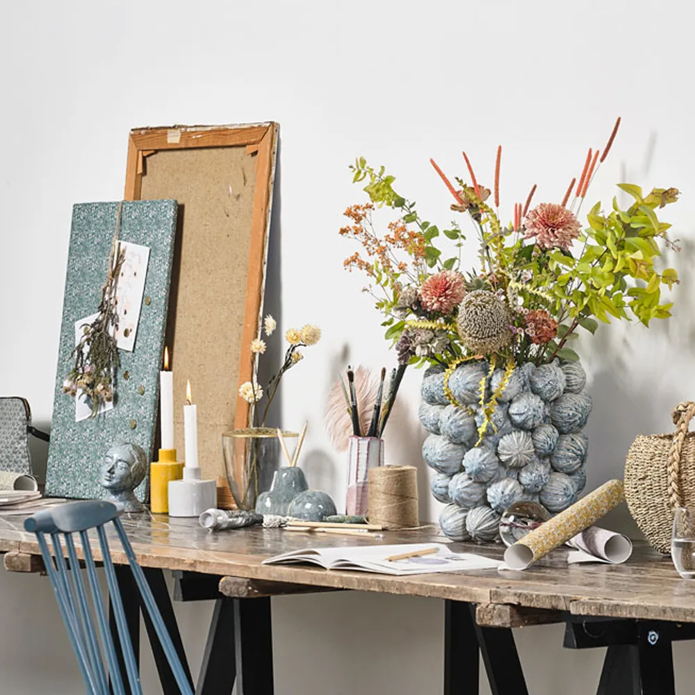 Melfi wazon, Ballad blue Villa Collection