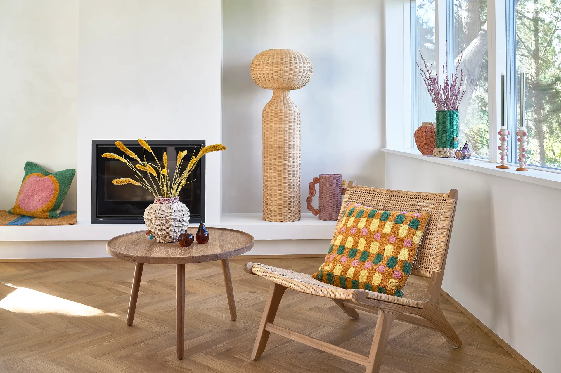 Poduszka Styles 45x45 cm, Rose Villa Collection