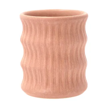 Styles kubek z żłobionym wzorem 300 ml, 2‑pak - Różowy - Villa Collection