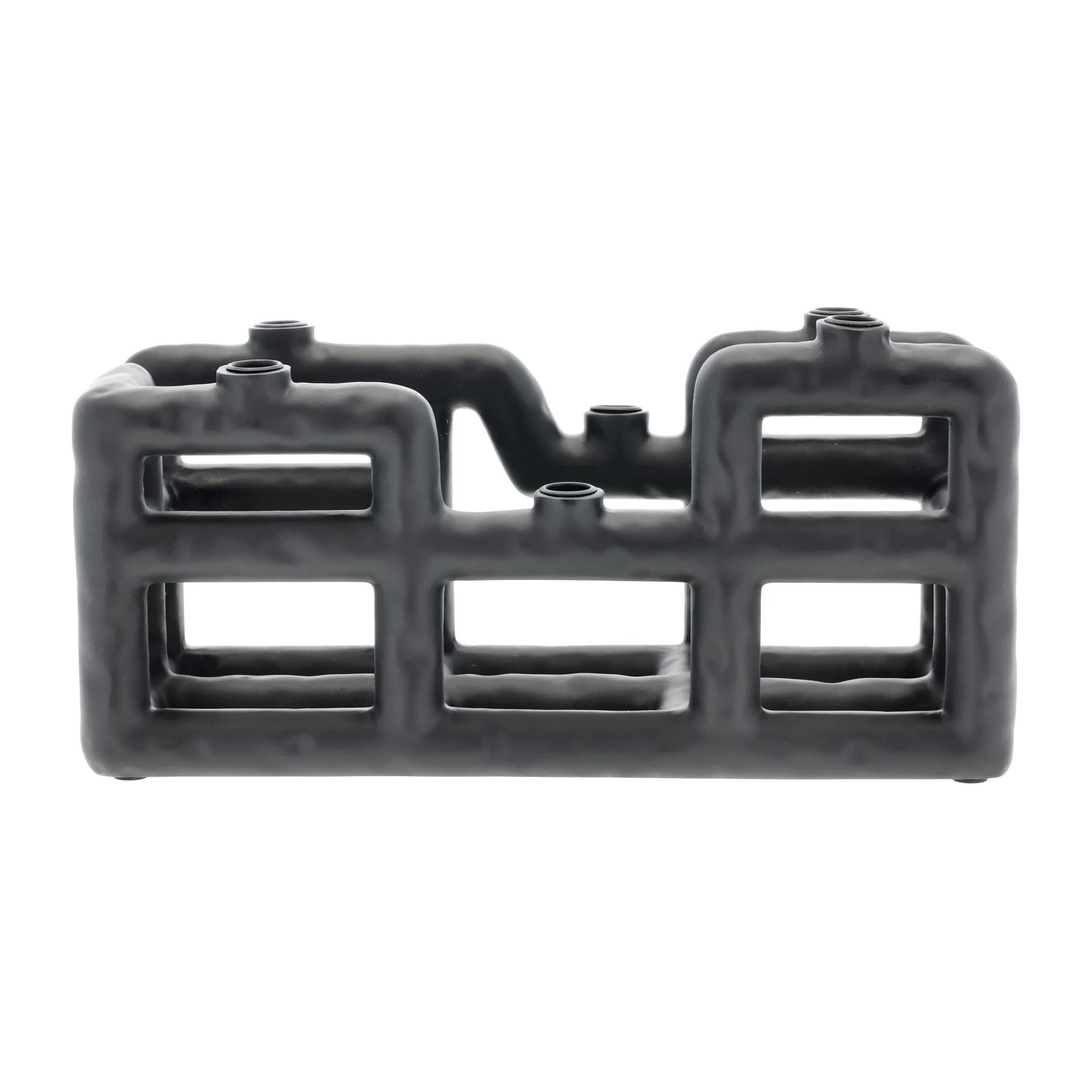 Świecznik Lyng na 6 świec, Czarny Villa Collection