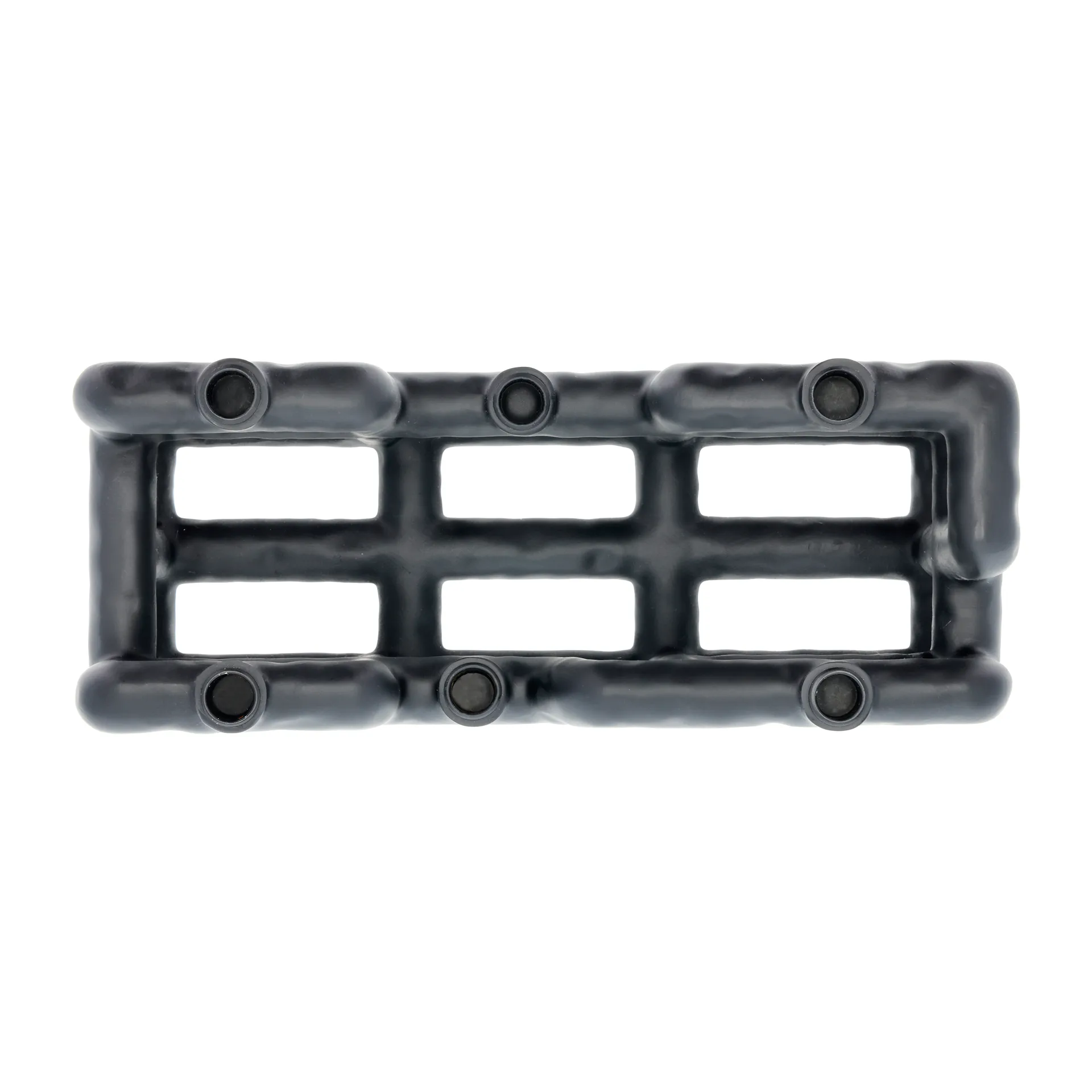 Świecznik Lyng na 6 świec, Czarny Villa Collection