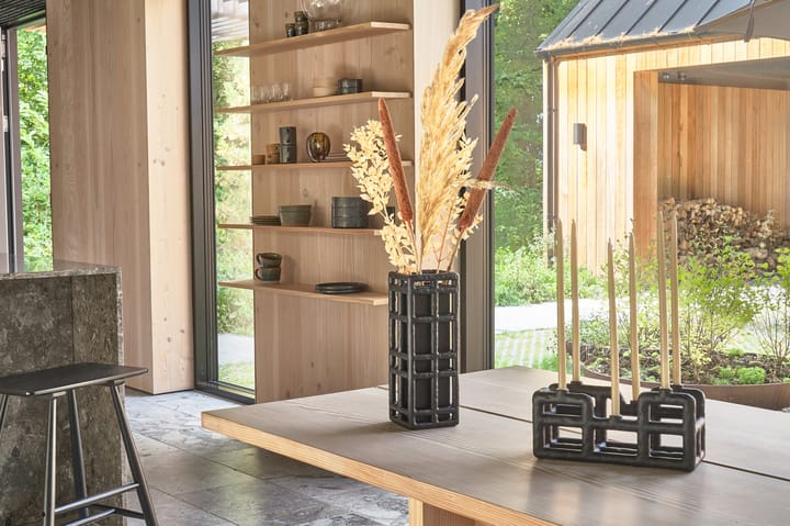 Świecznik Lyng na 6 świec, Czarny Villa Collection